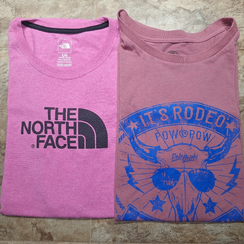 2 T-Shirts Bundle By Dale Brisby & The North Face